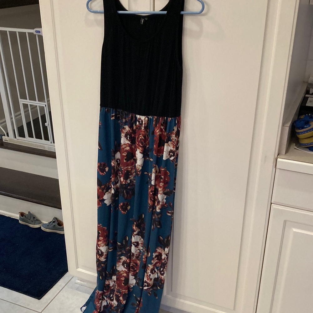 Floral maxi dress